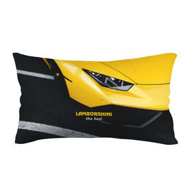 Подушка 3D антистресс с принтом Lamborghini the best в Курске, наволочка — 100% полиэстер, наполнитель — вспененный полистирол | состоит из подушки и наволочки на молнии | авто | автомобиль | ламборгини