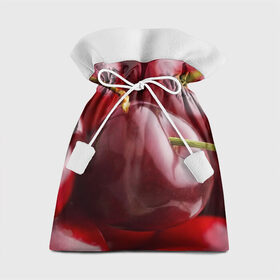 Подарочный 3D мешок с принтом Черешня в Курске, 100% полиэстер | Размер: 29*39 см | Тематика изображения на принте: вишня | черешня