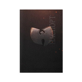 Обложка для паспорта матовая кожа с принтом Wu-tang Clan в Курске, натуральная матовая кожа | размер 19,3 х 13,7 см; прозрачные пластиковые крепления | Тематика изображения на принте: gza | hip hop | rza | wu fam | ву танг клан | хип хоп