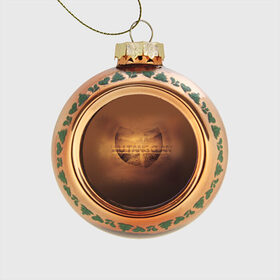 Стеклянный ёлочный шар с принтом Wu-Tang Clan в Курске, Стекло | Диаметр: 80 мм | Тематика изображения на принте: wu tang