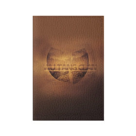 Обложка для паспорта матовая кожа с принтом Wu-Tang Clan в Курске, натуральная матовая кожа | размер 19,3 х 13,7 см; прозрачные пластиковые крепления | wu tang