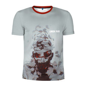 Мужская футболка 3D спортивная с принтом Linkin Park в Курске, 100% полиэстер с улучшенными характеристиками | приталенный силуэт, круглая горловина, широкие плечи, сужается к линии бедра | linkin park