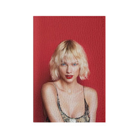 Обложка для паспорта матовая кожа с принтом Taylor Swift в Курске, натуральная матовая кожа | размер 19,3 х 13,7 см; прозрачные пластиковые крепления | звезда | знаменитость | музыка | певица