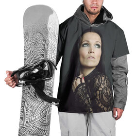 Накидка на куртку 3D с принтом Tarja Turunen в Курске, 100% полиэстер |  | 