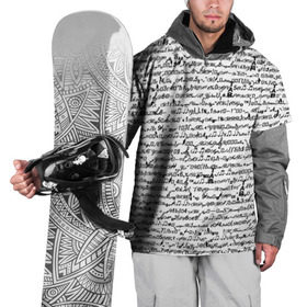 Накидка на куртку 3D с принтом Ноты в Курске, 100% полиэстер |  | Тематика изображения на принте: знаки | надпись | ноты | символы | стиль