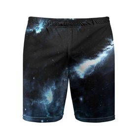 Мужские шорты 3D спортивные с принтом Atlantis в Курске,  |  | звезды | небо | туманность