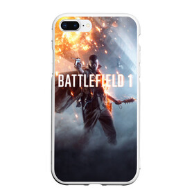 Чехол для iPhone 7Plus/8 Plus матовый с принтом Battlefield в Курске, Силикон | Область печати: задняя сторона чехла, без боковых панелей | battlefield батла | батлфилд