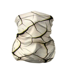 Бандана-труба 3D с принтом Dry Soil в Курске, 100% полиэстер, ткань с особыми свойствами — Activecool | плотность 150‒180 г/м2; хорошо тянется, но сохраняет форму | земля | пустыня | трещины