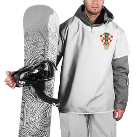 Накидка на куртку 3D с принтом Сборная Хорватия в Курске, 100% полиэстер |  | croatia | футбол