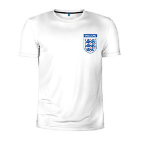 Мужская футболка 3D спортивная с принтом Сборная Англия в Курске, 100% полиэстер с улучшенными характеристиками | приталенный силуэт, круглая горловина, широкие плечи, сужается к линии бедра | england | варди | футбол