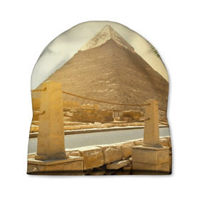 Шапка 3D с принтом Egypt в Курске, 100% полиэстер | универсальный размер, печать по всей поверхности изделия | egypt | египет | закат | золото | клеопатра | мумия | песок | пирамиды | пустыня | солнце