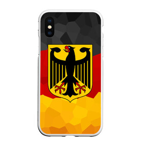 Чехол для iPhone XS Max матовый с принтом Германия в Курске, Силикон | Область печати: задняя сторона чехла, без боковых панелей | 