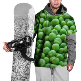 Накидка на куртку 3D с принтом горошек в Курске, 100% полиэстер |  | Тематика изображения на принте: горох | горошек | зелень | лето