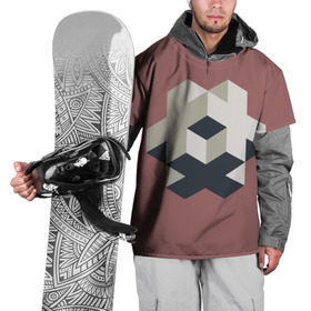 Накидка на куртку 3D с принтом Великая иллюзия в Курске, 100% полиэстер |  | Тематика изображения на принте: 