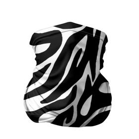 Бандана-труба 3D с принтом Зебра в Курске, 100% полиэстер, ткань с особыми свойствами — Activecool | плотность 150‒180 г/м2; хорошо тянется, но сохраняет форму | животные | зебра | полосы | текстуры | черно белый