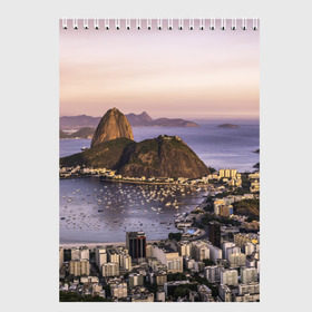 Скетчбук с принтом Рио (Бразилия) в Курске, 100% бумага
 | 48 листов, плотность листов — 100 г/м2, плотность картонной обложки — 250 г/м2. Листы скреплены сверху удобной пружинной спиралью | brazil | rio de janeiro | бразилия | жара | каникулы | карнавал | мегаполис | отдых | отпуск | пляж | приключение | путешествие | рио де жанейро | туризм | футбол | южная америка