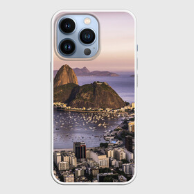 Чехол для iPhone 13 Pro с принтом Рио (Бразилия) в Курске,  |  | brazil | rio de janeiro | бразилия | жара | каникулы | карнавал | мегаполис | отдых | отпуск | пляж | приключение | путешествие | рио де жанейро | туризм | футбол | южная америка