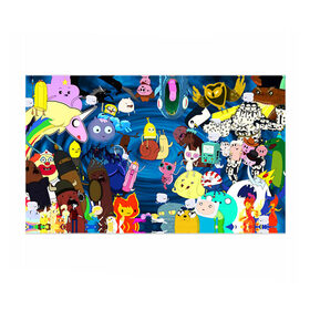 Бумага для упаковки 3D с принтом Adventure Time 1 в Курске, пластик и полированная сталь | круглая форма, металлическое крепление в виде кольца | adventure time | bubblegum | dog | finn | jake | marcelline | время приключений | джейк и финн | марселин | пупырка