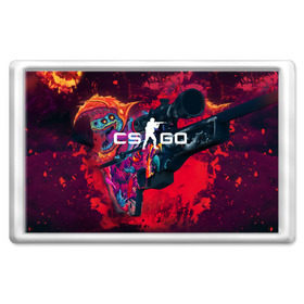 Магнит 45*70 CS GO: в Курске, Пластик | Размер: 78*52 мм; Размер печати: 70*45 | cs go | hyper beast