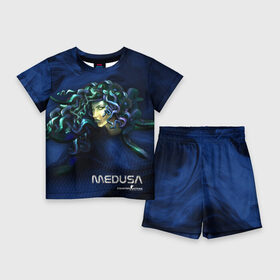 Детский костюм с шортами 3D с принтом AWP Medusa в Курске,  |  | Тематика изображения на принте: awp | counter | csgoб контр | medusa | strike | авп | кейс | контер | ксго | медуза | скин | страйк
