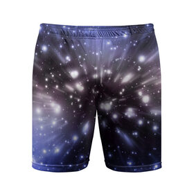 Мужские шорты 3D спортивные с принтом Звёздный космос в Курске,  |  | звёзды | космическое пространство | созвездие