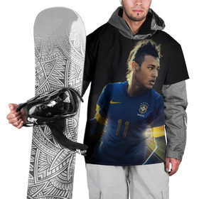 Накидка на куртку 3D с принтом Neymar в Курске, 100% полиэстер |  | барселона | бразилия | неймар | футбол | футболист
