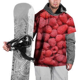 Накидка на куртку 3D с принтом Малина в Курске, 100% полиэстер |  | Тематика изображения на принте: девушки | еда | красота | лето | море | фрукты