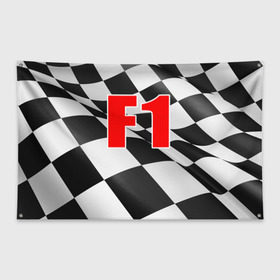 Флаг-баннер с принтом Формула 1 в Курске, 100% полиэстер | размер 67 х 109 см, плотность ткани — 95 г/м2; по краям флага есть четыре люверса для крепления | f1 | formula 1 | авто | автогонки | автоспорт | спорткар | финиш