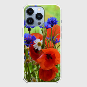 Чехол для iPhone 13 Pro с принтом Маки 7 в Курске,  |  | Тематика изображения на принте: цветы