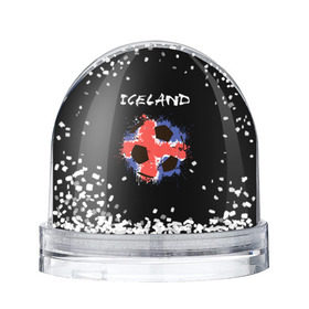 Снежный шар с принтом Исландия в Курске, Пластик | Изображение внутри шара печатается на глянцевой фотобумаге с двух сторон | euro 2016