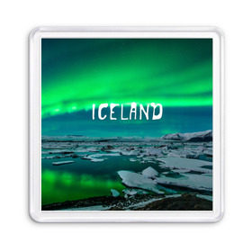 Магнит 55*55 с принтом Исландия в Курске, Пластик | Размер: 65*65 мм; Размер печати: 55*55 мм | Тематика изображения на принте: исландия