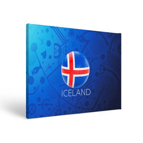 Холст прямоугольный с принтом Исландия в Курске, 100% ПВХ |  | euro 2016