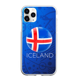 Чехол для iPhone 11 Pro матовый с принтом Исландия в Курске, Силикон |  | euro 2016