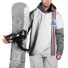 Накидка на куртку 3D с принтом Форма сборной Исландии по футболу в Курске, 100% полиэстер |  | Тематика изображения на принте: euro 2016