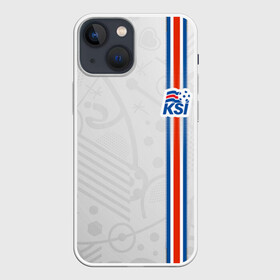 Чехол для iPhone 13 mini с принтом Форма сборной Исландии по футболу в Курске,  |  | euro 2016