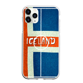 Чехол для iPhone 11 Pro Max матовый с принтом Исландия в Курске, Силикон |  | euro 2016