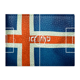 Обложка для студенческого билета с принтом Исландия в Курске, натуральная кожа | Размер: 11*8 см; Печать на всей внешней стороне | Тематика изображения на принте: euro 2016