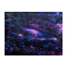 Обложка для студенческого билета с принтом Вселенная в Курске, натуральная кожа | Размер: 11*8 см; Печать на всей внешней стороне | 3д | вселенная | гравитация | звезда | космос | новая