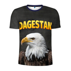 Мужская футболка 3D спортивная с принтом Дагестан 3 в Курске, 100% полиэстер с улучшенными характеристиками | приталенный силуэт, круглая горловина, широкие плечи, сужается к линии бедра | дагестан | даги | кавказ