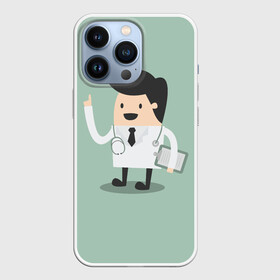 Чехол для iPhone 13 Pro с принтом Доктор в Курске,  |  | Тематика изображения на принте: doctor | house md | md | врач | дантист | доктор | мед работник | медецина | медик | хирург