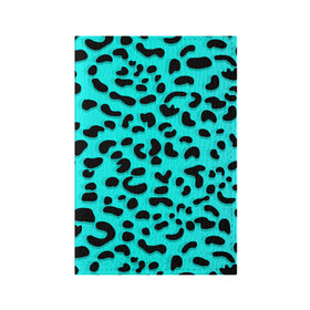 Обложка для паспорта матовая кожа с принтом Леопард в Курске, натуральная матовая кожа | размер 19,3 х 13,7 см; прозрачные пластиковые крепления | sea | summer | африка | вода | джунгли | зебра | леопард | лето | море | океан | пляж | полосы | принт | тигр
