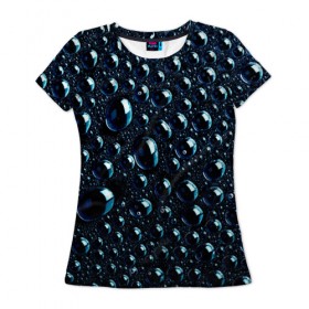Женская футболка 3D с принтом Волшебные пузырики в Курске, 100% полиэфир ( синтетическое хлопкоподобное полотно) | прямой крой, круглый вырез горловины, длина до линии бедер | 