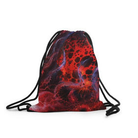 Рюкзак-мешок 3D с принтом Красная планета в Курске, 100% полиэстер | плотность ткани — 200 г/м2, размер — 35 х 45 см; лямки — толстые шнурки, застежка на шнуровке, без карманов и подкладки | звёзды | космическое пространство | космос | планета | созвездие