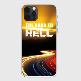 Чехол для iPhone 12 Pro Max с принтом Дорога в ад в Курске, Силикон |  | автомобиль | байкер | дорога | драйв | небо | скорость