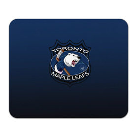 Коврик прямоугольный с принтом Toronto Maple Leafs в Курске, натуральный каучук | размер 230 х 185 мм; запечатка лицевой стороны | Тематика изображения на принте: nhl | toronto maple leafs | спорт | хоккей