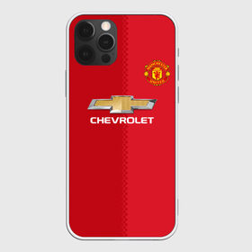 Чехол для iPhone 12 Pro Max с принтом Манчестер Юнайтед форма в Курске, Силикон |  | mu | манчестер юнайтед | мю | форма