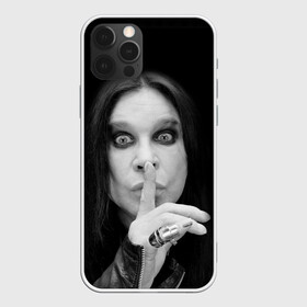 Чехол для iPhone 12 Pro с принтом Ozzy Osbourne в Курске, силикон | область печати: задняя сторона чехла, без боковых панелей | rock | знаменитость | оззи осборн | рок | рок группа | рок звезда | рок музыка