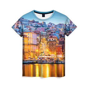 Женская футболка 3D с принтом Португалия в Курске, 100% полиэфир ( синтетическое хлопкоподобное полотно) | прямой крой, круглый вырез горловины, длина до линии бедер | Тематика изображения на принте: europe | lisbon | portugal | европа | ес | загар | каникулы | купание | лиссабон | море | отдых | отпуск | пляж | португалия | туризм
