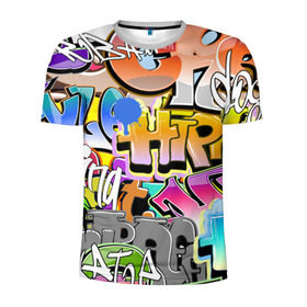 Мужская футболка 3D спортивная с принтом Пикассо из будущего в Курске, 100% полиэстер с улучшенными характеристиками | приталенный силуэт, круглая горловина, широкие плечи, сужается к линии бедра | Тематика изображения на принте: искусство | радуга | улицы