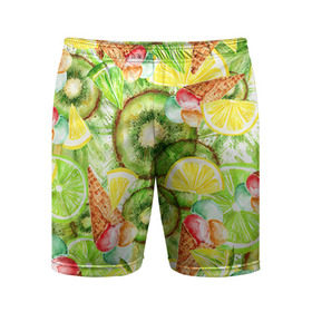 Мужские шорты 3D спортивные с принтом Веселые фрукты 2 в Курске,  |  | Тематика изображения на принте: апельсин | арбуз | банан | виноград | груша | киви | мороженое | овощи | питание | ппп | правильное | тайланд | фрукт | яблоко